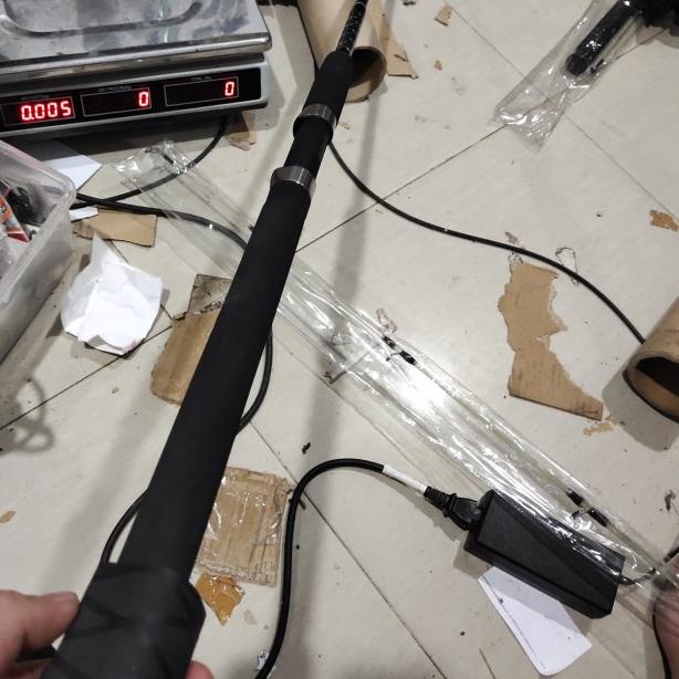 ➬ grip bakar gagang joran atau raket biomaster 4.5 mm x 80 cm - laut ✽