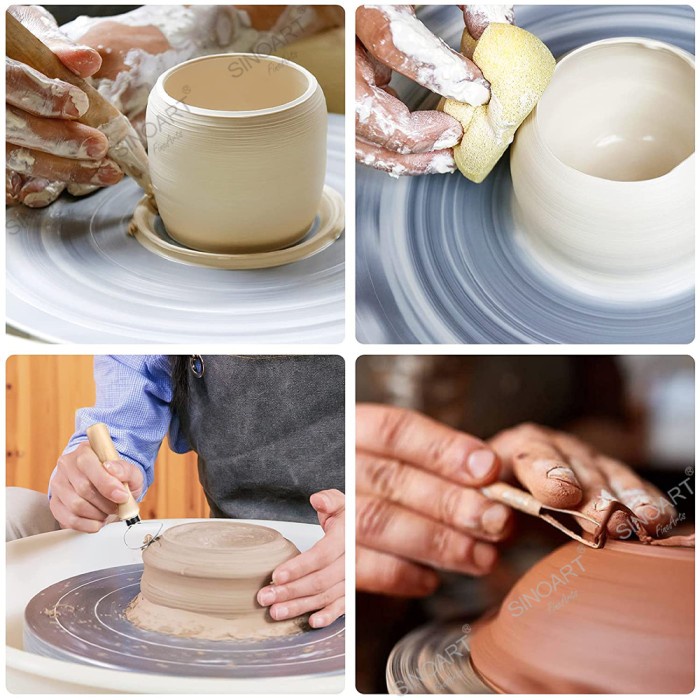 

Baru Sinoart Ceramic Clay Pottery Tool Kit Alat Ukir Pahat Tembikar