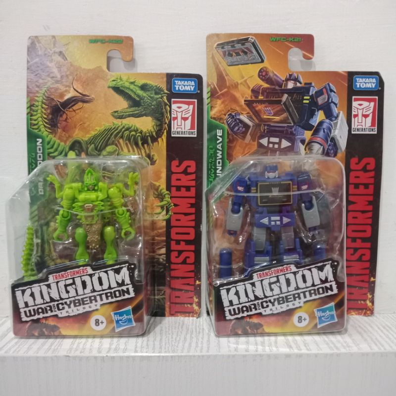 ori original hasbro takara tomy transformers war for cybertron wfc-k21 wfc-k22 kingdom trilogy generations soundwave dracodon robot action figure japan mainan anak cowok laki hadiah kado ultah collection koleksi gift toy toys boy boys kids