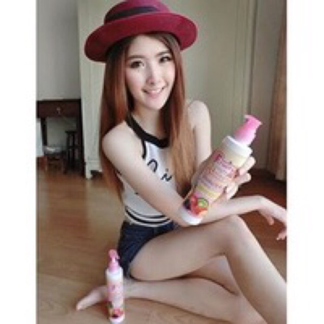 Fruity body booster lotion