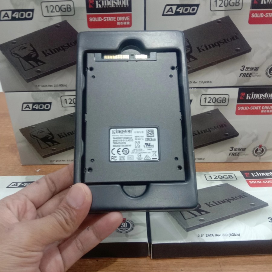 KINGSTON A400 SSD 120GB SATA 3 - Kingston SSD 120 GB 2.5&quot;