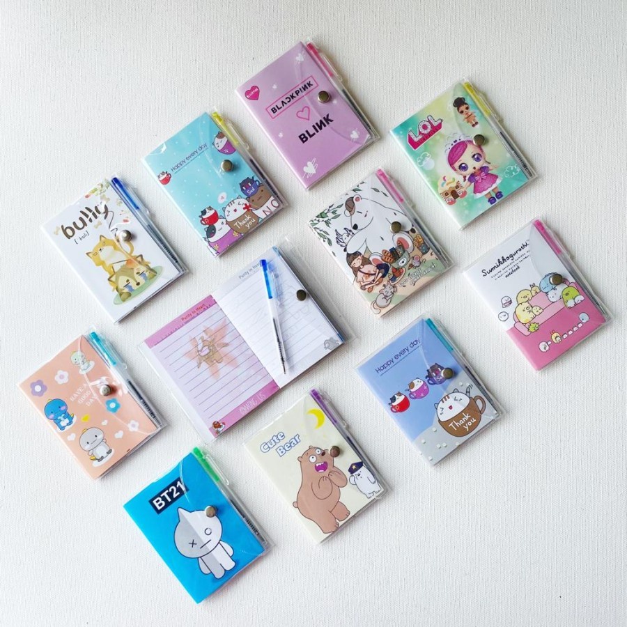 

SJS Pocket Notebook A7-60/Buku Catatan Kecil/Small Diary/Agenda