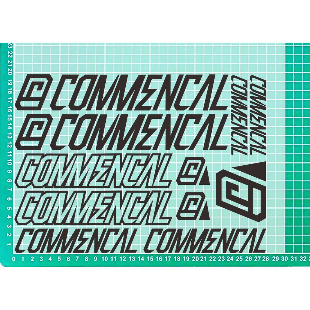 stiker sepeda commencal cutting sticker