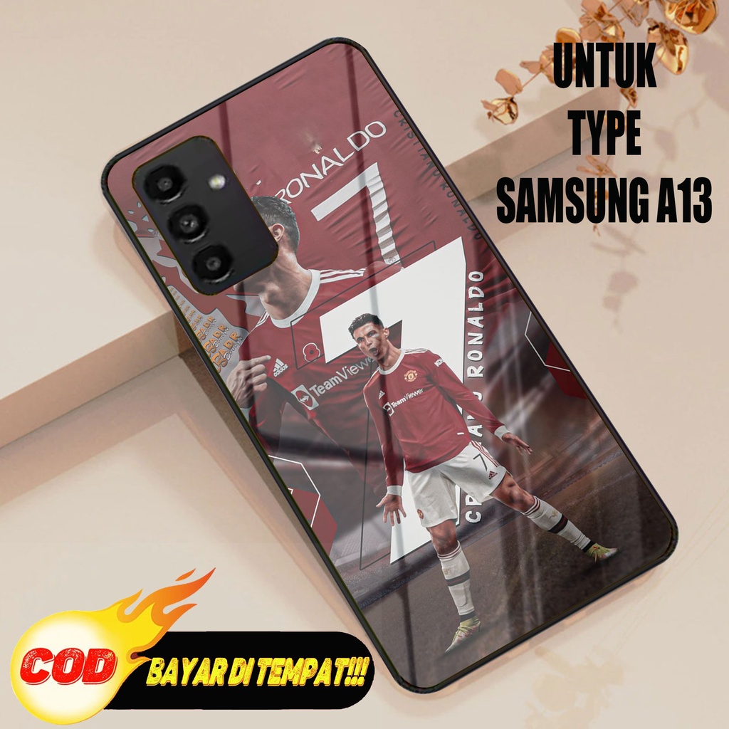 Case SAMSUNG A13 - Casing SAMSUNG A13 Terbaru Case [ MOTIF CR7 CLUB BOLA ] Cassing Hp SAMSUNG A13 - 