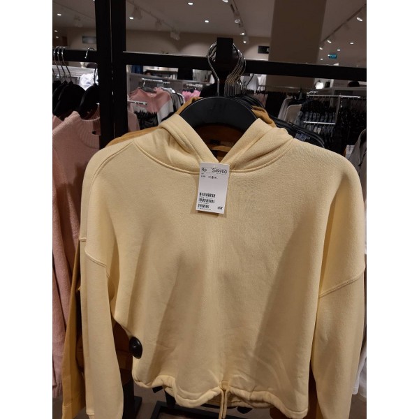 hoodie crop tee h&m