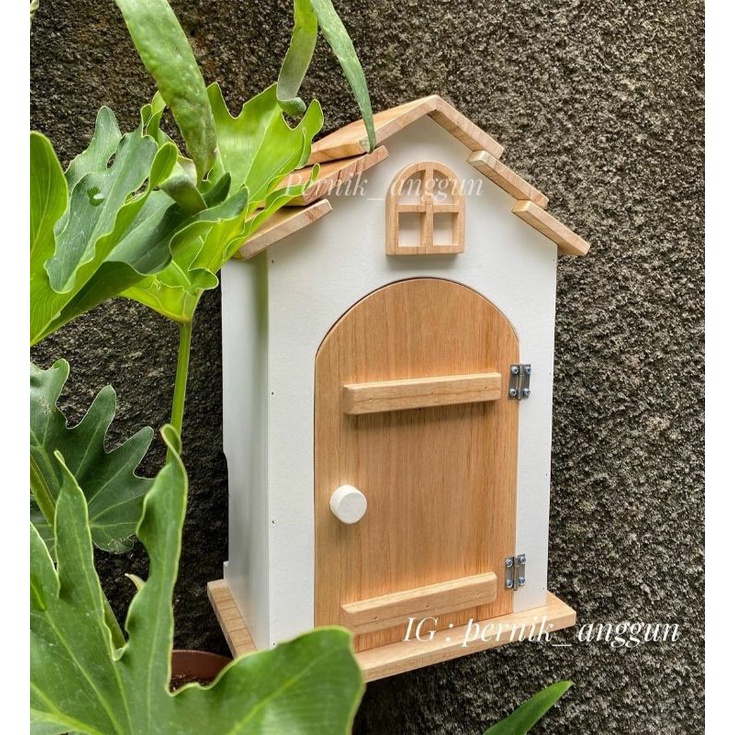 Box Listrik Tutup Token Listrik Pulsa Pintu Kayu