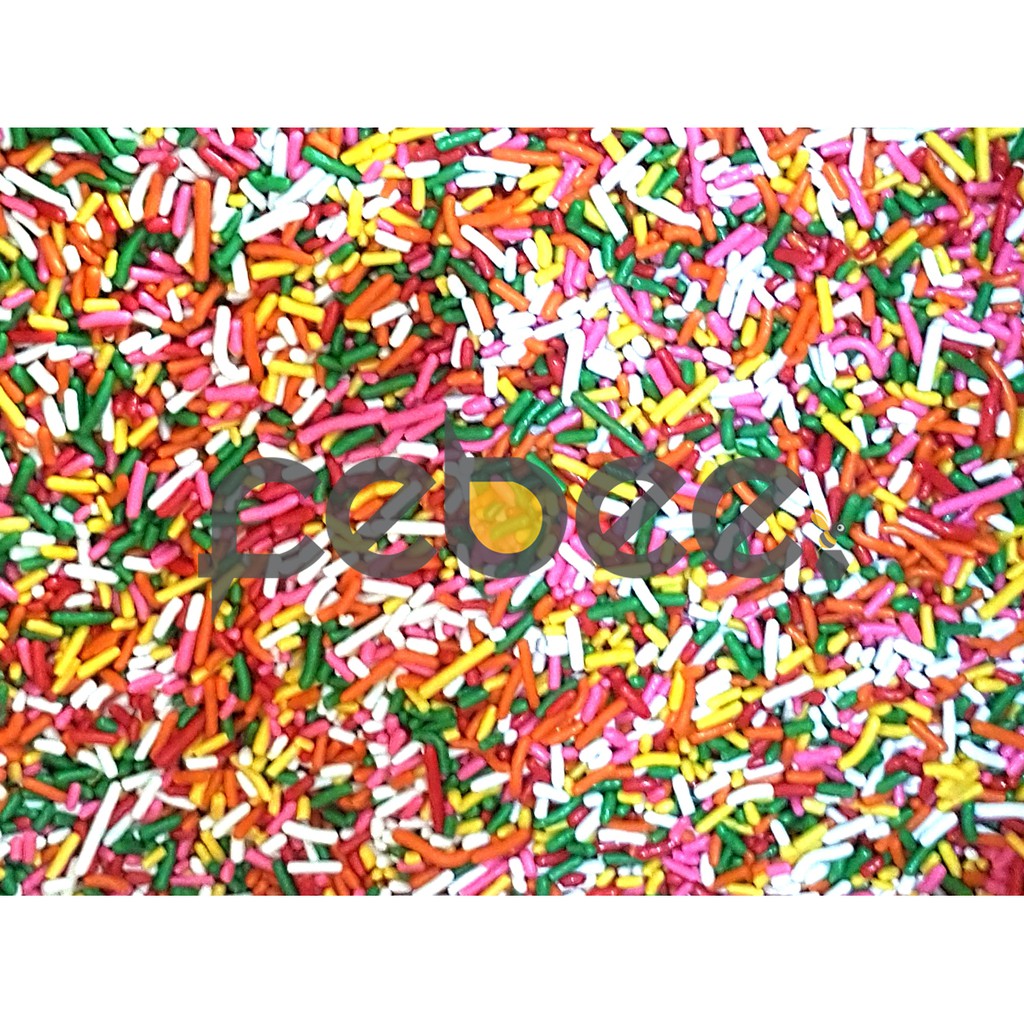 

[250g] Meses Mesis Meisis Rainbow Warna Mix Murah
