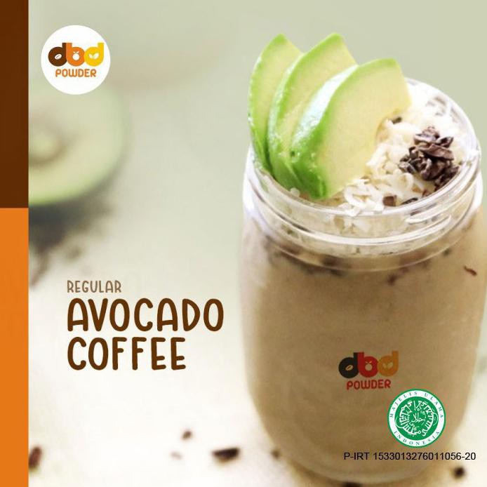 

BUBUK MINUMAN KOPI ALPUKAT- POWDER DRINK AVOCADO COFFEE -| DBD POWDER