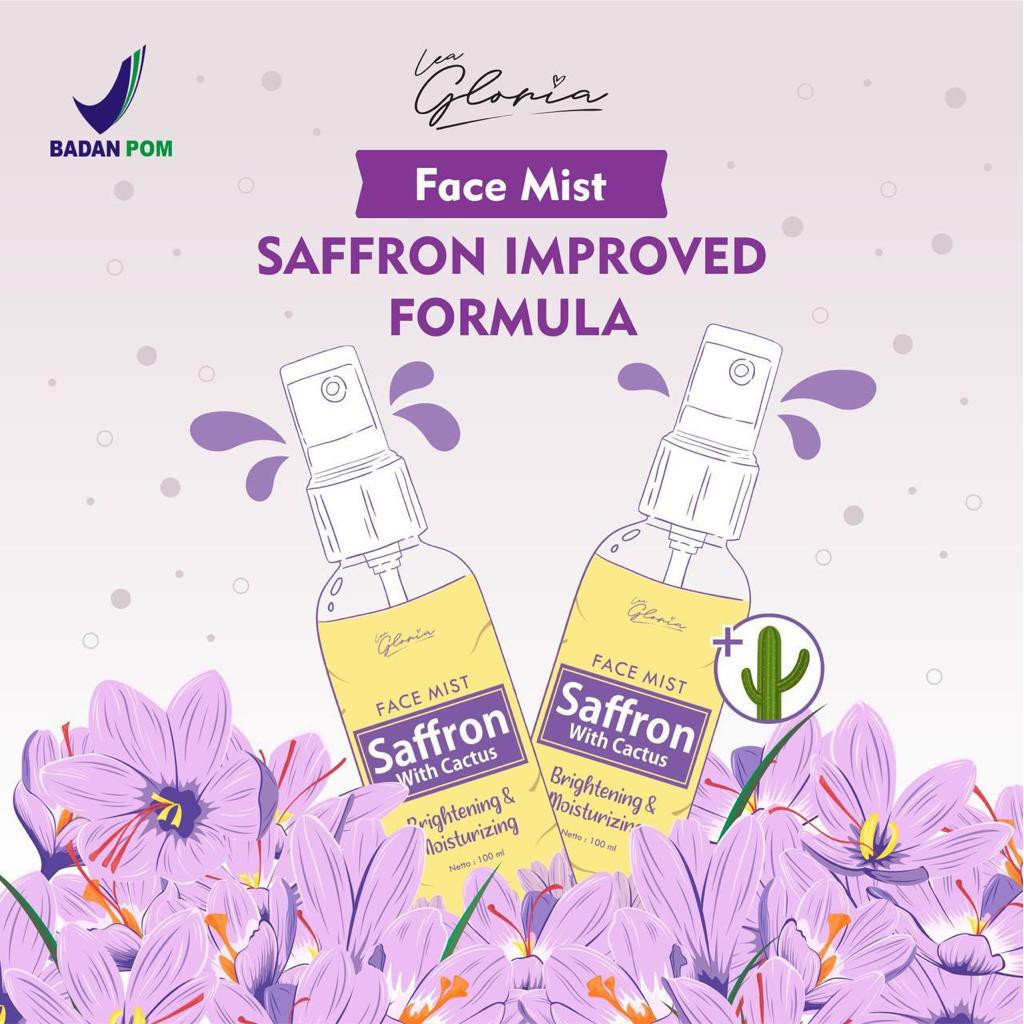 [BPOM]BY LEA GLORIA FACE MIST GLOWING SAFFRON TONER SAFFRON 100 ML