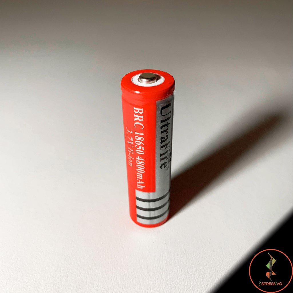 Baterai charge cas Ultrafire rechargeable 3.7V 18650 4800 mAh li-ion