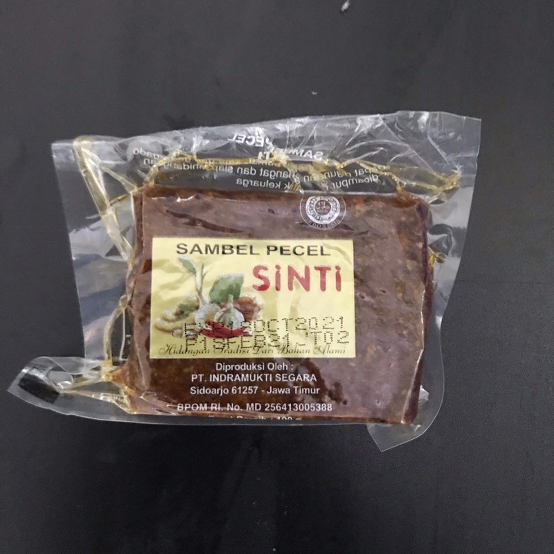 SINTI SAMBAL PECEL / BUMBU PECEL / BUMBU PECEL INSTANT /  BUMBU INSTAN MURAH / 100 GR