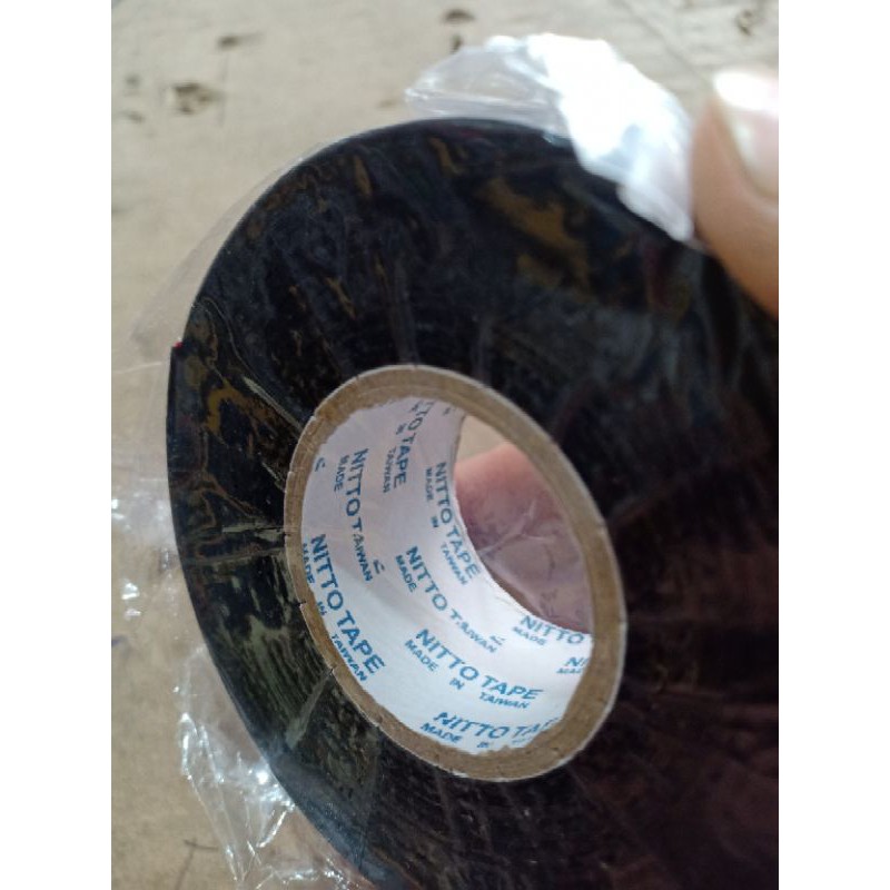solasi lakban kecil hitam rekat nitto