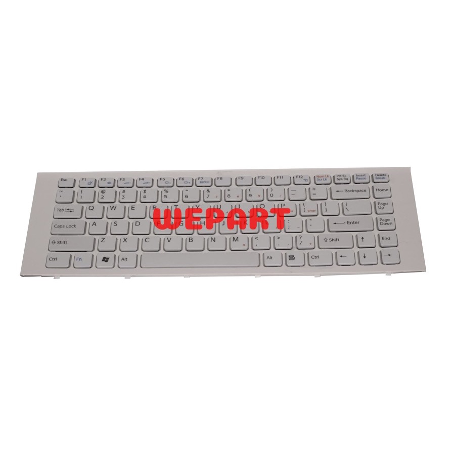 keyboard Sony vpc eg frame white