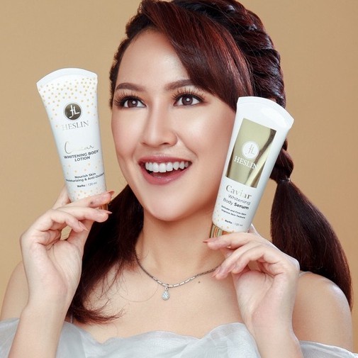 WHITENING BODY LOTION DAN SERUM HESLIN BEAUTY/HESLIN BODY LOTION/LOTION HESLIN