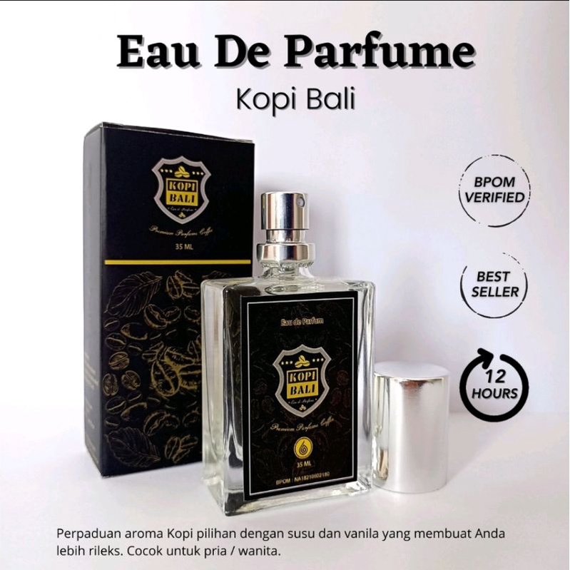 New New Parfum Badan Dan Baju EDP Kopi Bali Aroma Terbaik - Termurah