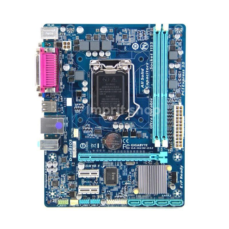 Jual MOTHERBOARD GIGABYTE H61MDS2 LGA 1155 Shopee Indonesia