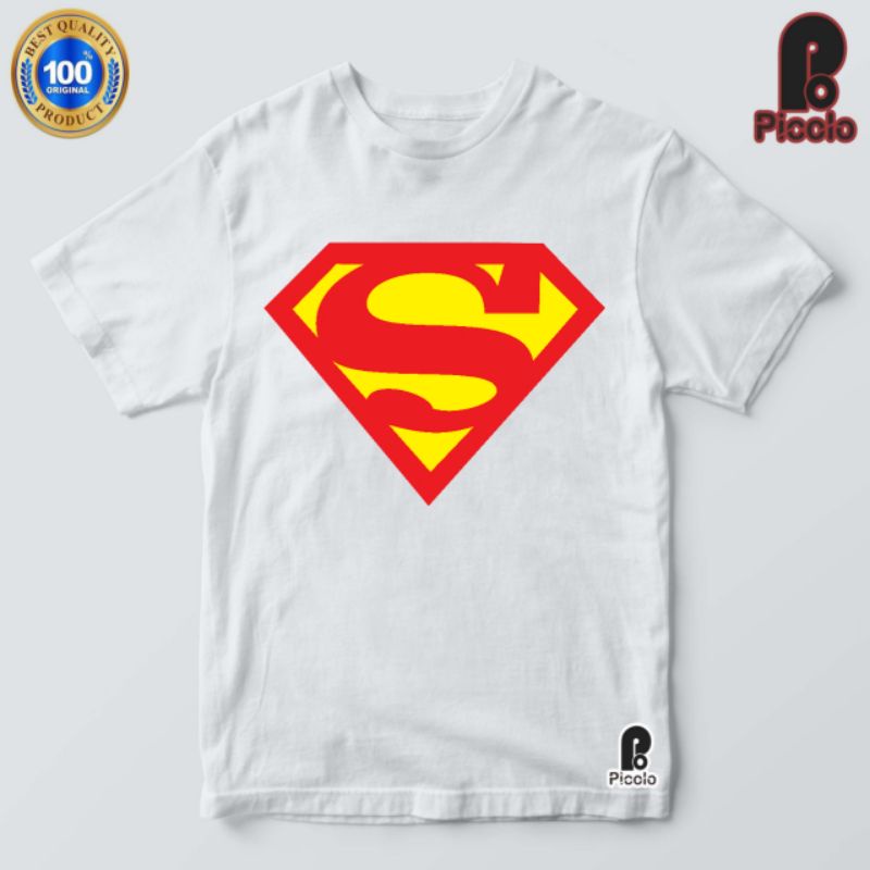 BAJU KAIS ANAK LOGO SUPERBOY BAHAN PREMIUM CATOON