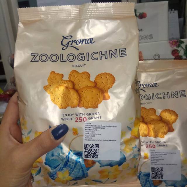 

Grona Zoologichne Biscuit 250gr Impor Ukraine