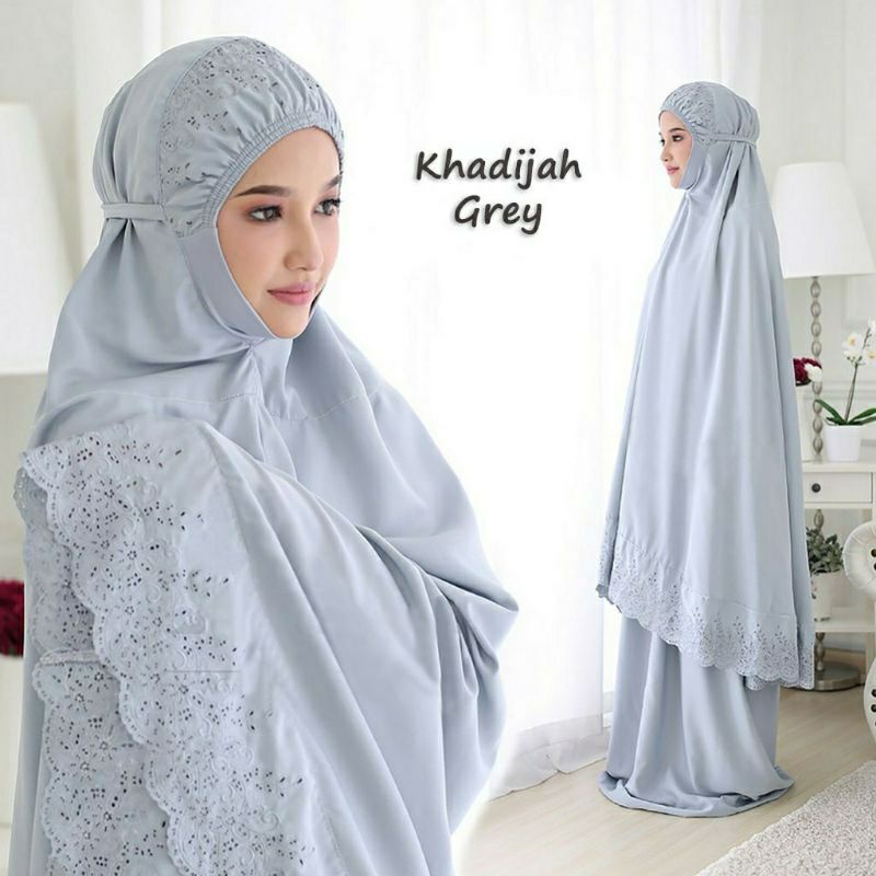 Terbaru Mukena Dewasa Khadijah Jumbo Katub Premium Original