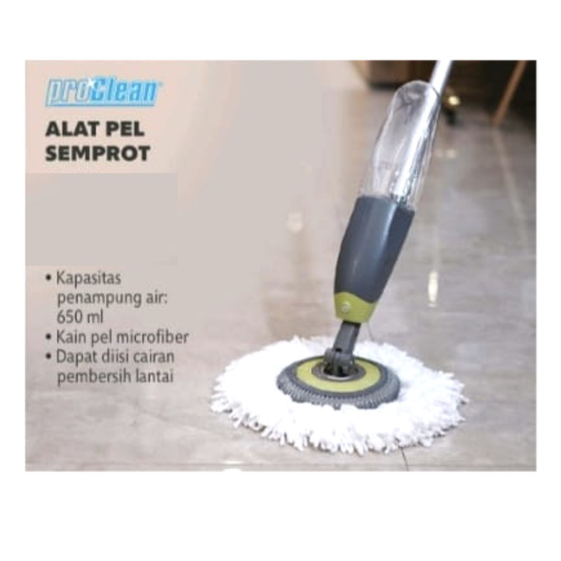 Proclean Spray Mop Pel Dengan Air Alat Pel Dengan Spray Pro Clean