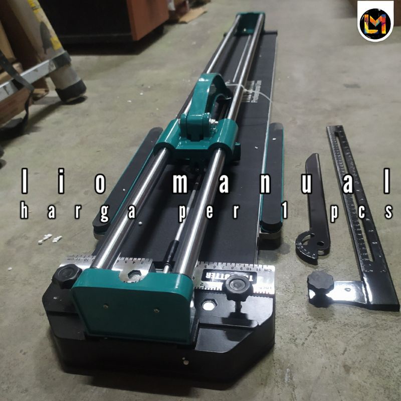 Alat potong granit 120 cm pemotong model dorong kapasitas 1.2 meter