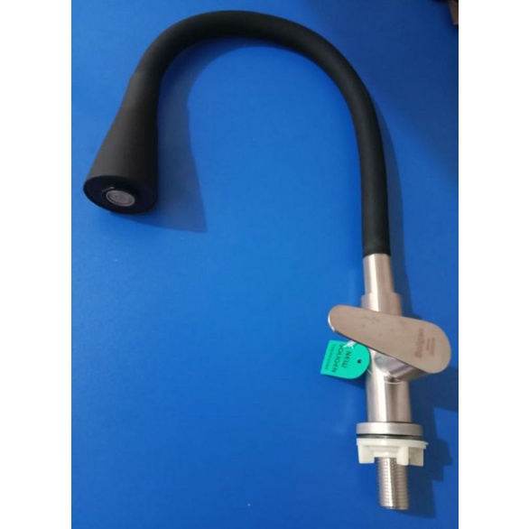 KRAN CUCI PIRING FLEKSIBEL RUBBER HITAM /KRAN CUCI PIRING KARET