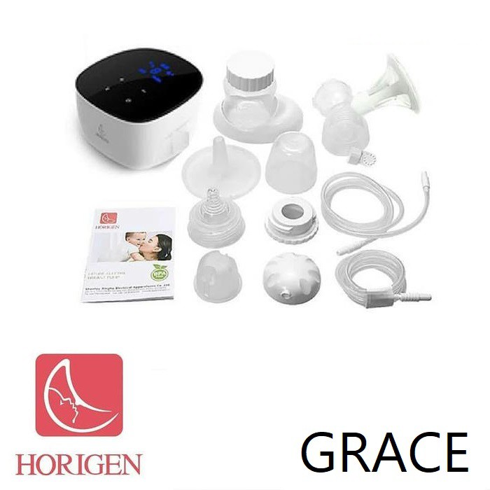 Horigen GRACE Rechargeable 3D Breastpump Pompa ASI Portable