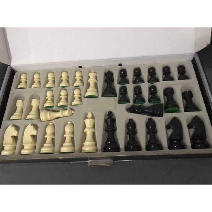 Set Catur Plastik Kuda Dgt - Dgt Chess Pieces - Catur Standar Nasional