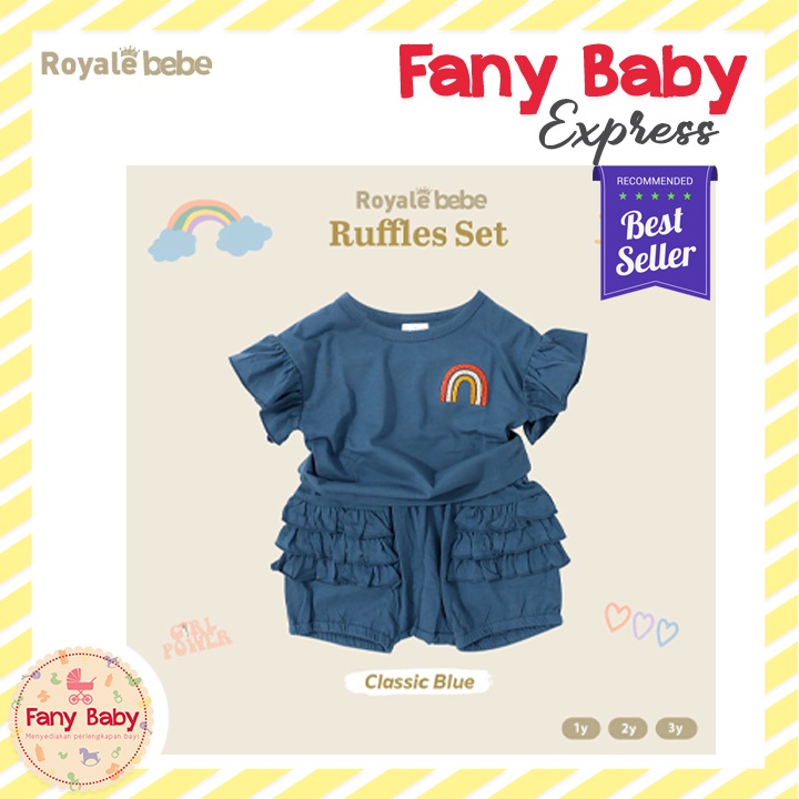 ROYALE BEBE RUFFLES SET