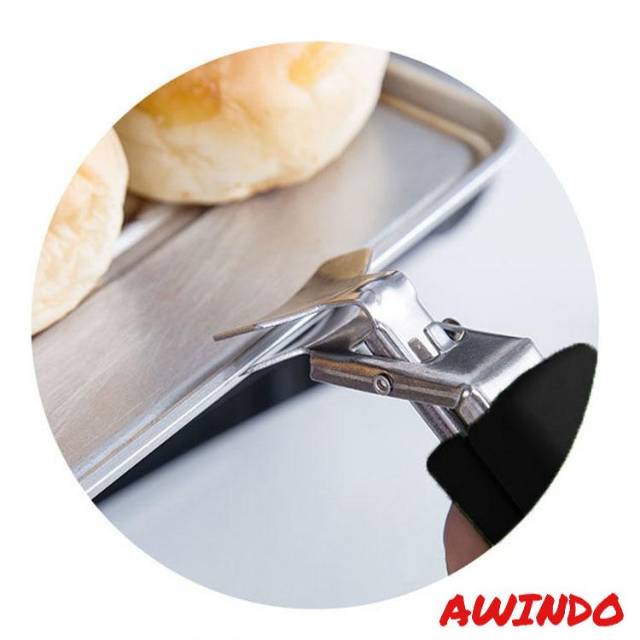 PENJEPIT STAINLESS ANTI PANAS PANCI MANGKOK PIRING PEGANGAN PANCI ANTI HOT CLIP STAINLESS STEEL