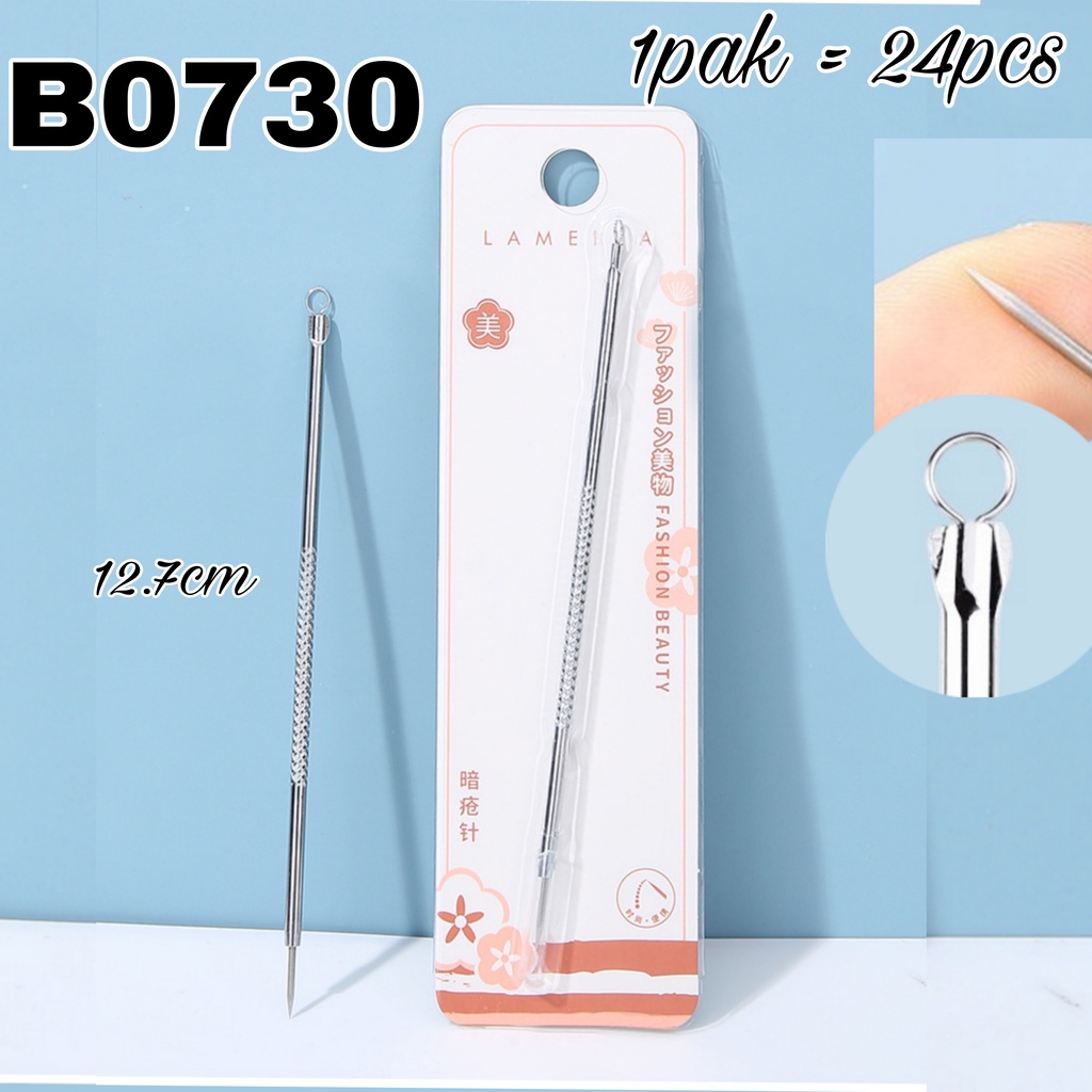 pencetan jerawat acne komedo treatment facial needle jarum facial B0730