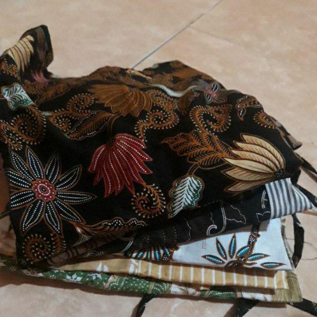Tey-17 Batik Wanita Asj Sa Hrb026 Kenongo Kemeja Tosca Pendek