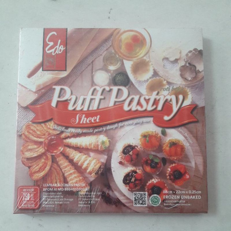 

EDO Puff Pastry 750gr