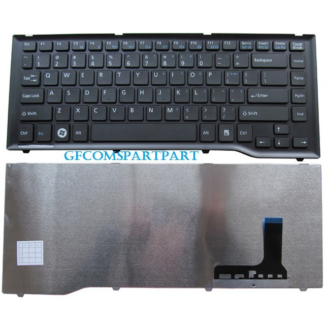 Keyboard Laptop Fujitsu Lifebook  LH522 LH532  LH532-A LH532-C Series