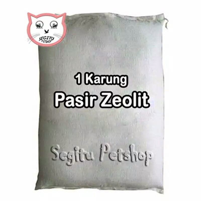 Pasir Zeolite Kucing (Repack 2 kg)