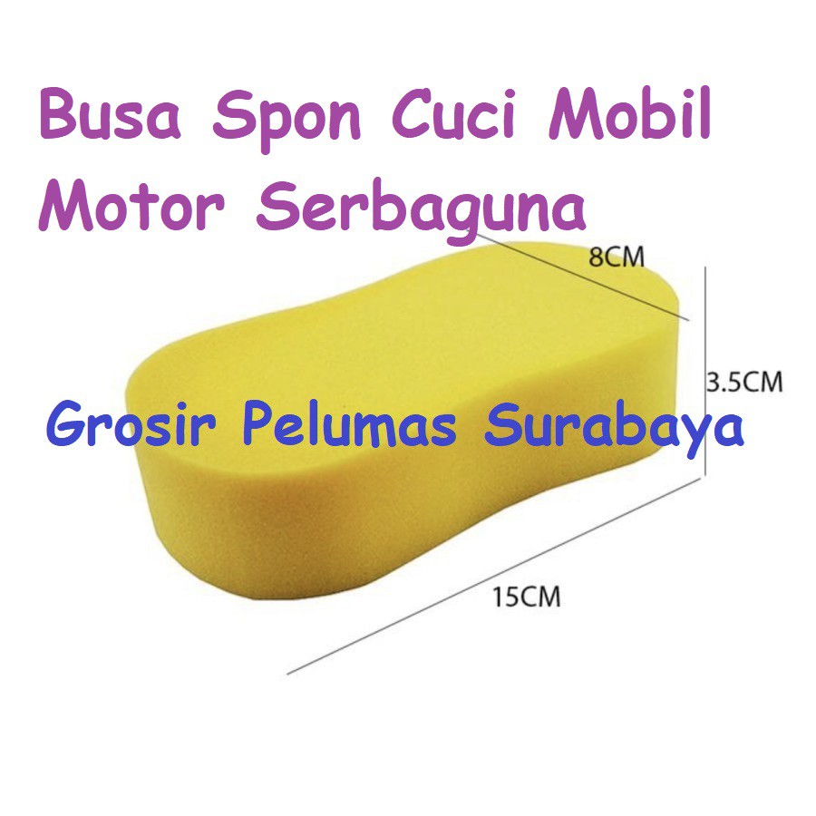 Busa Spon Cuci Mobil Motor Spon cuci Serbaguna Busa Cuci serbaguna