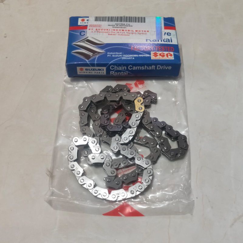 Rantai keteng satria Fu 150 karbu ori