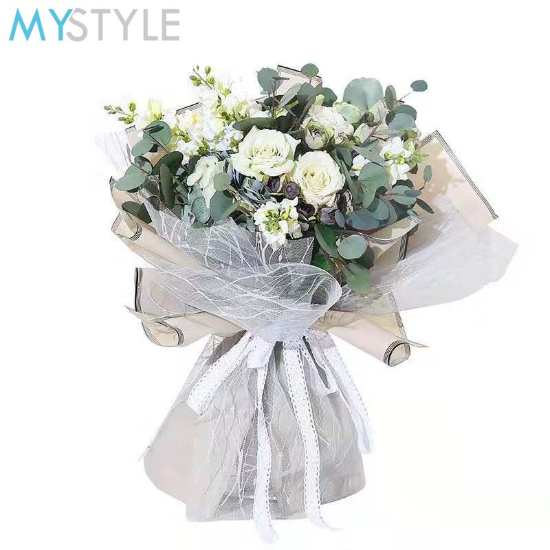 KERTAS BUNGA JALA SDW FLOWER WRAP KAIN JALA PEMBUNGKUS BUKET BOUQUET BUNGA