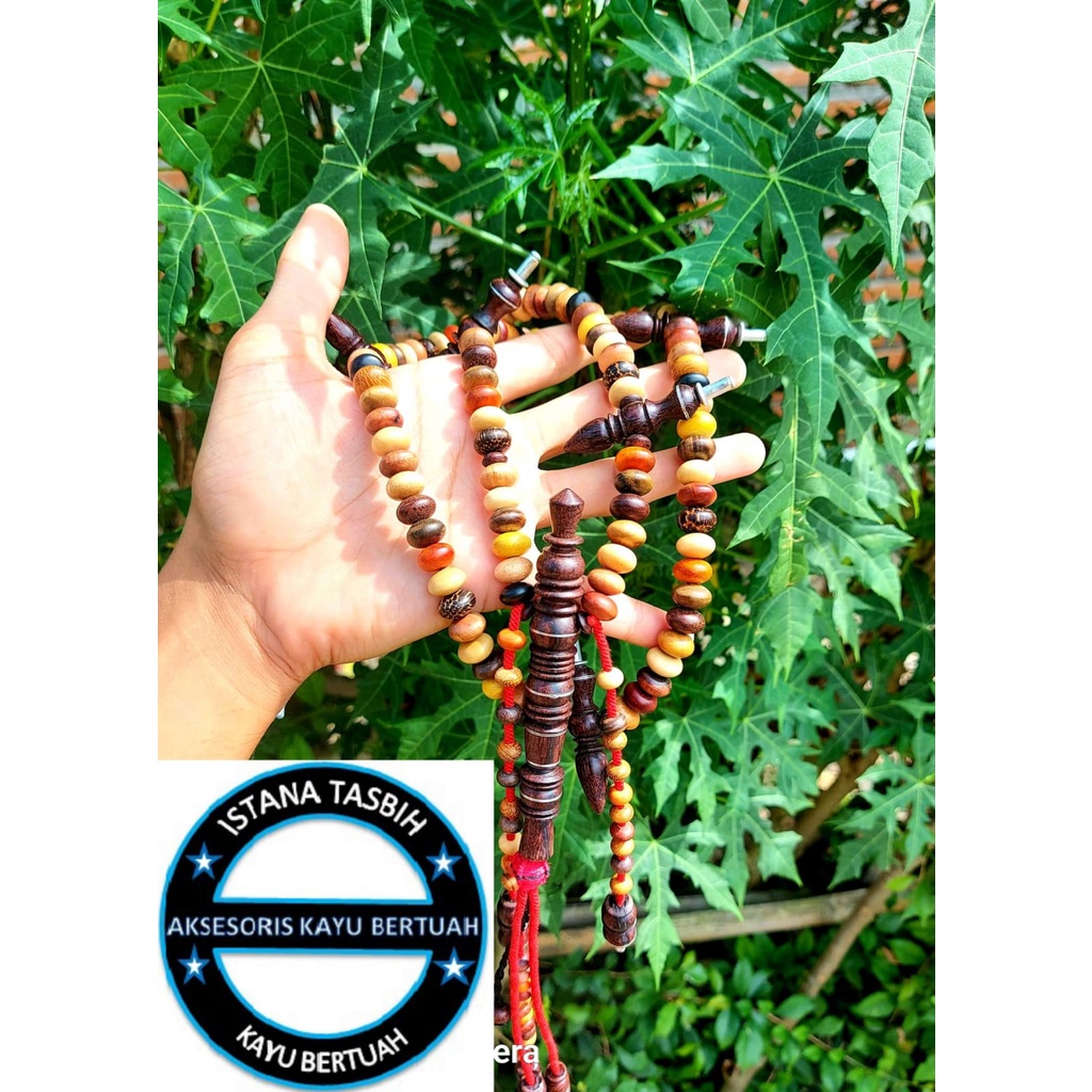 tasbih TIJANI kombinasi kayu bertuah terbaru