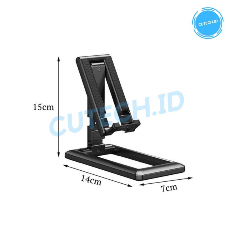 PHONE HOLDER UNIVERSAL FOLDING DESKTOP ADJUSTABLE HP / TABLET