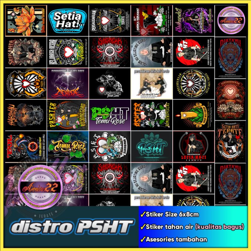 

STIKER PSHT DESAIN PALING BARU BERKUALITAS BAGUS