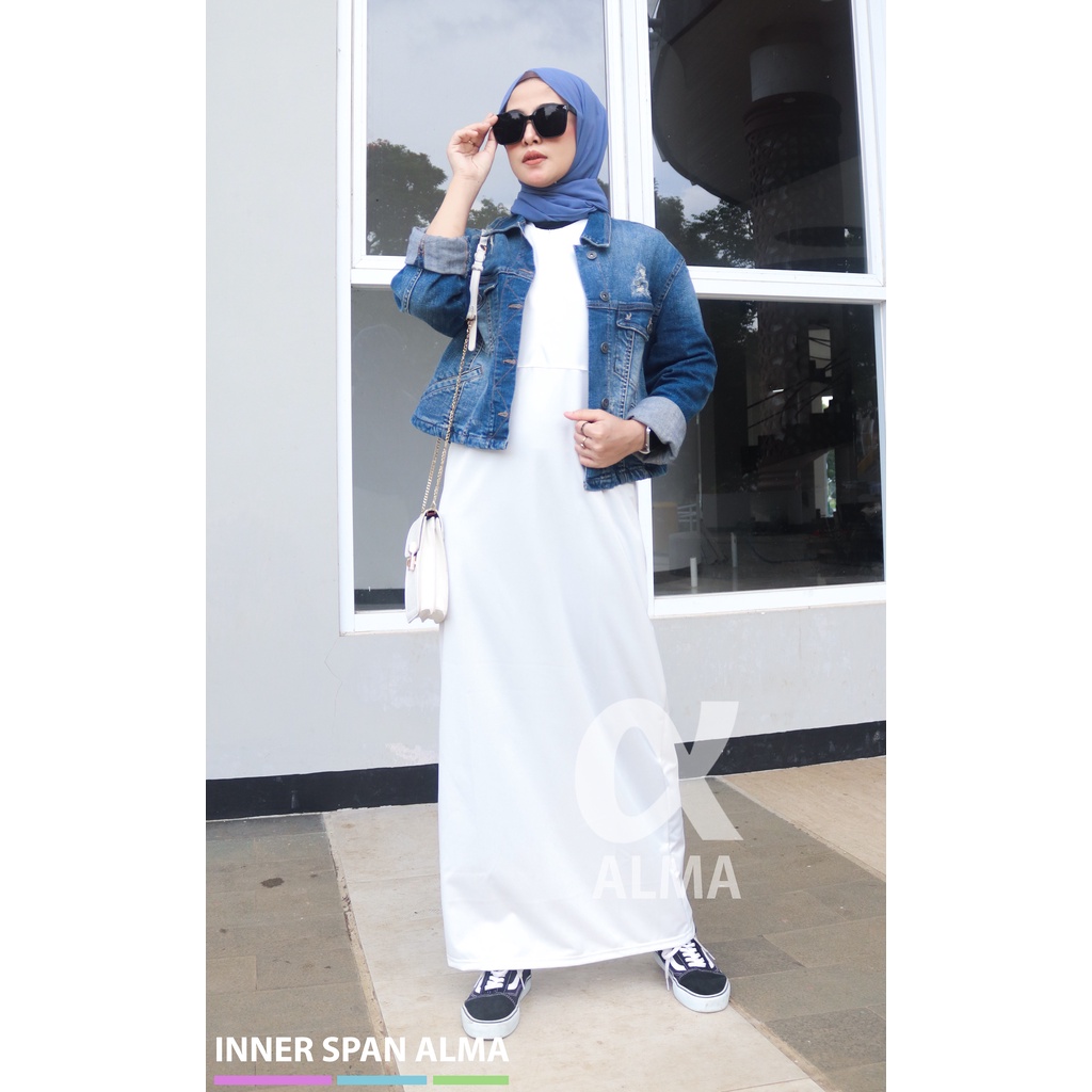 INNER SPAN BUSUI SIZE S M L XL XXL DRESS TERBARU INNER SPAN KUTUNG