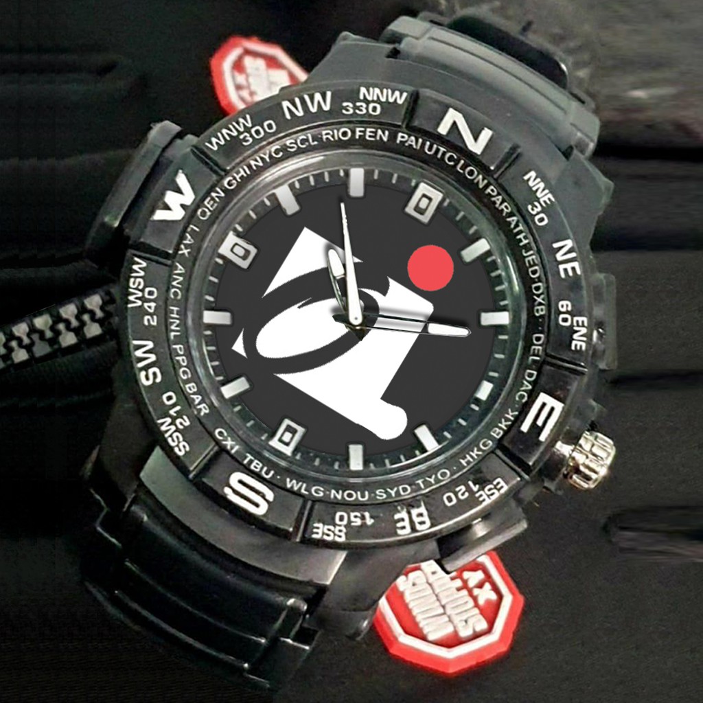 (EXCLUSIVE) Jam Tangan Oi - Iwan Fals motif 7 Sport Bagus