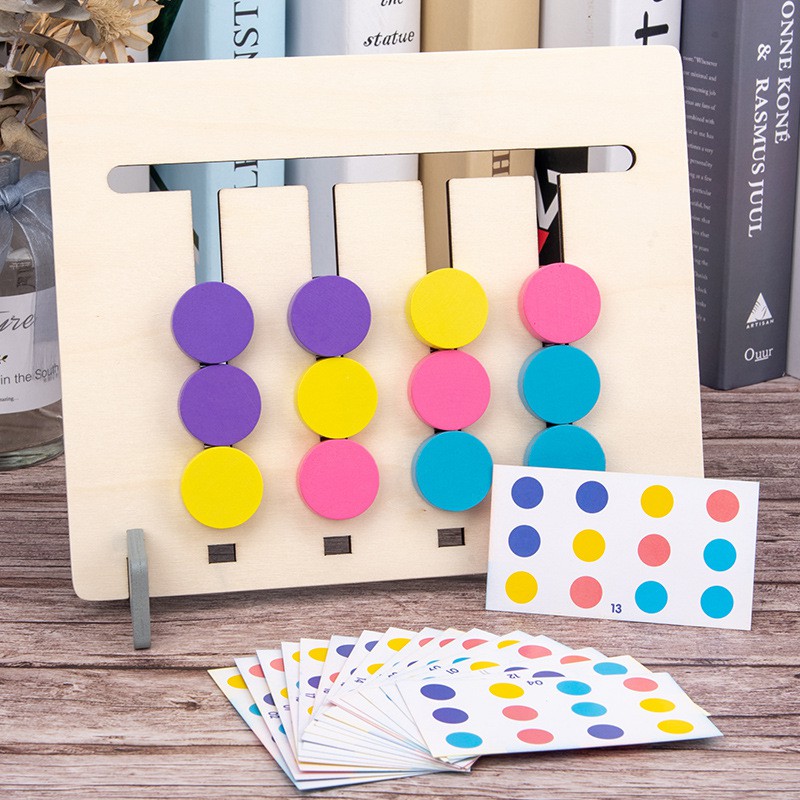 

TweedyToys - Papan Cocok Warna 4 Bulat Kecil