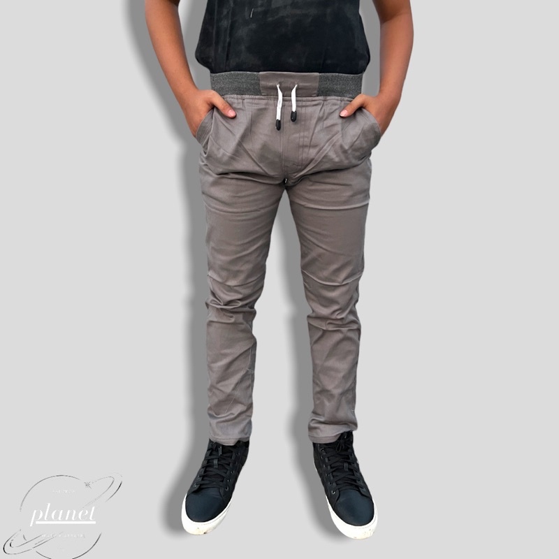 CELANA CHINO PRIA CHINOS PANTS STRIT MELAR BAWAH PENSIL CELANA BAHAN KATUN TWILL COMBED PREMIUM CELANA PANJANG POLOS PRIA PINGGANG KARET