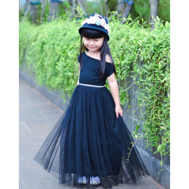 rok tutu anak panjang premium