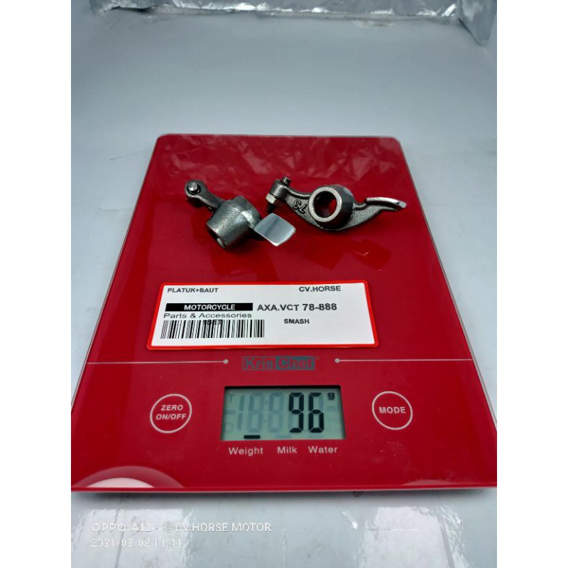 Templar Roller Rocker Arm Pelatuk Klep Piano Klep Suzuki Smash Shogun 125 Guryke Qualitas Original