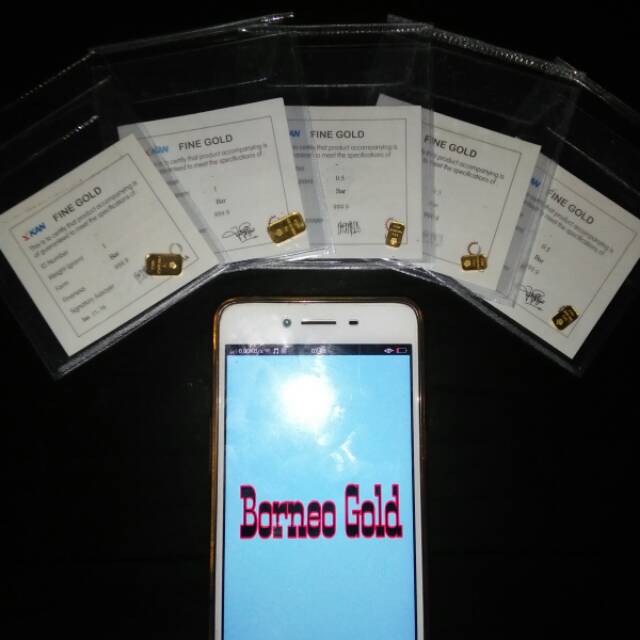 Logam Mulia Antam Emas 0,5 Gram & 1 Gram