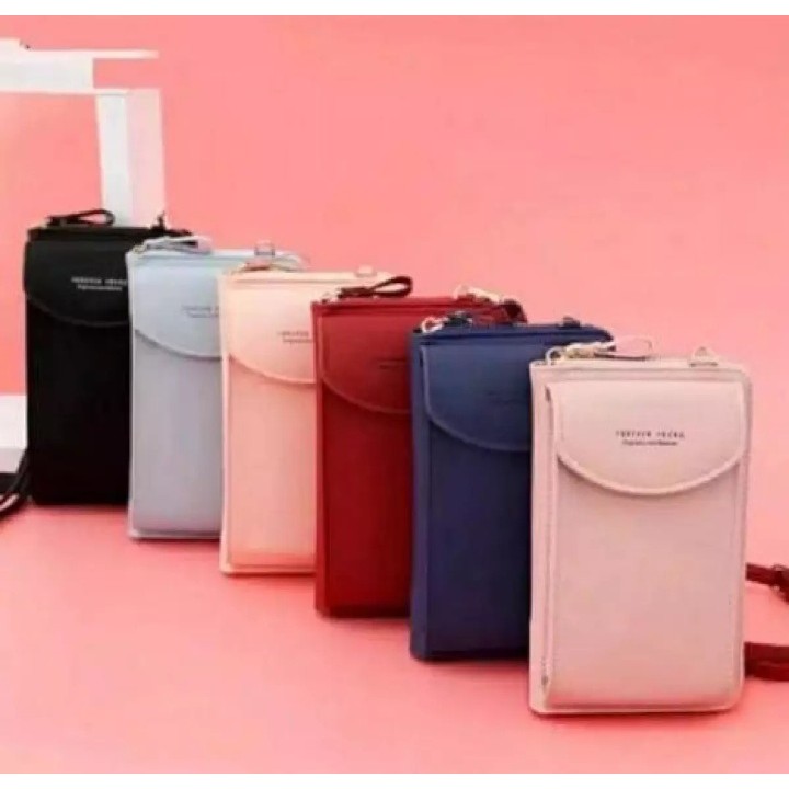 Tas Selempang Pocket HP/Tas Selempang 2 in 1 Bisa Jadi Dompet/Pocket HP Dan Uang Terbaru/Tas HP