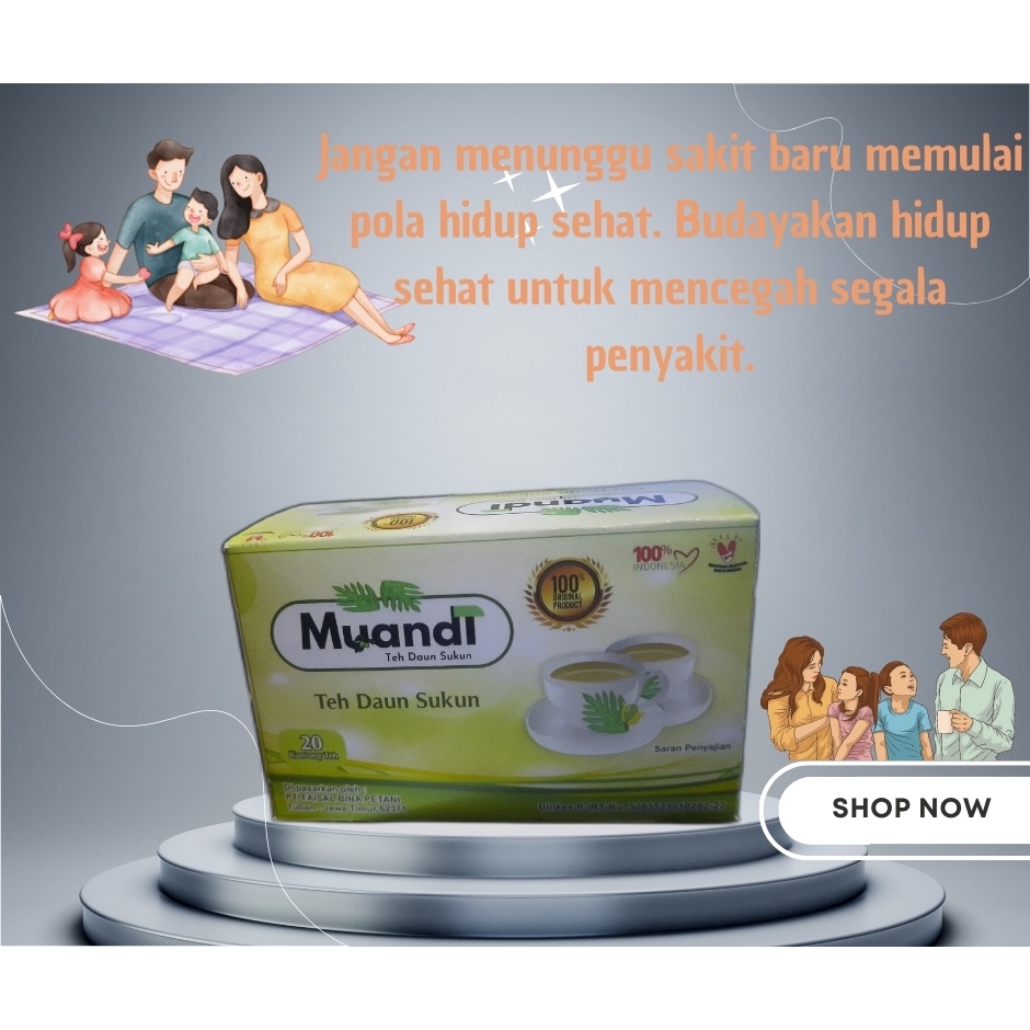 

muandi Teh Daun Sukun